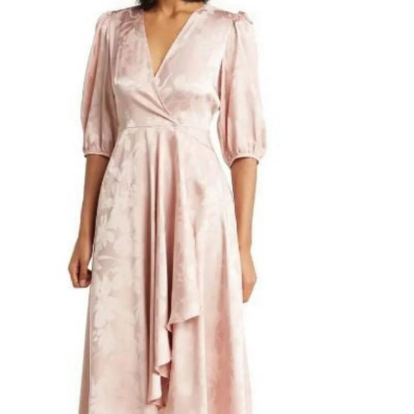 Calvin Klein/Faux Wrap Dress - Picture 1 of 6